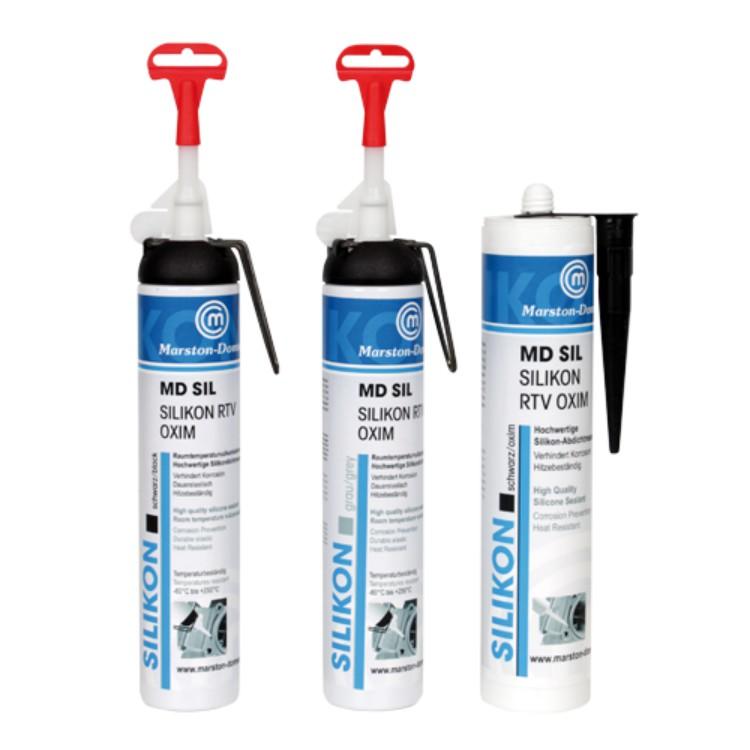 MD-Silikón šedý oxime automatický catridge 200ml