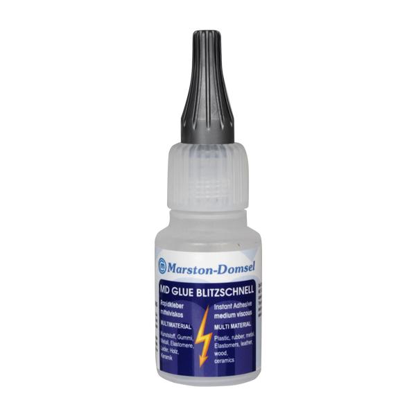 MD-GLUE sekundove lepidlo /Blitzschnell /fľaša 20g