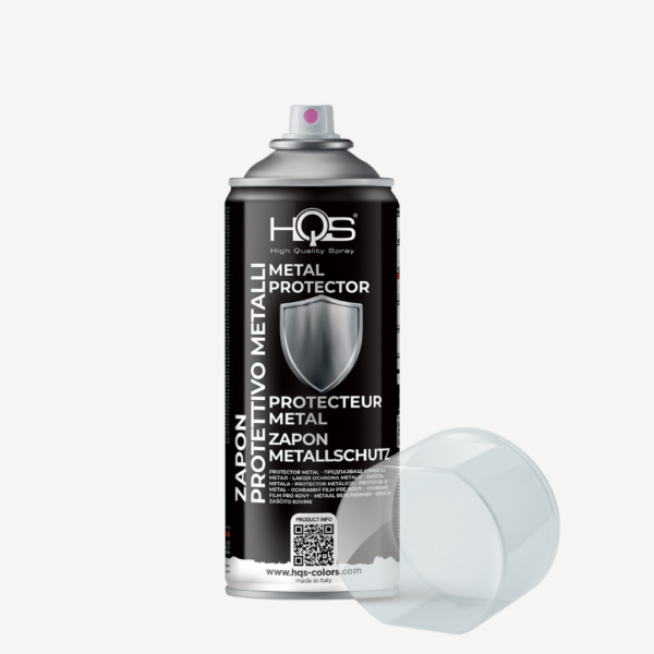 METAL PROTECTOR - špeciálny antioxidačný lak vytvárajúci odolný transparentný ochranný film, ktorý dokáže chrániť kovové povrchy pred poškriabaním a opotrebením, zn. HQS, 400ml