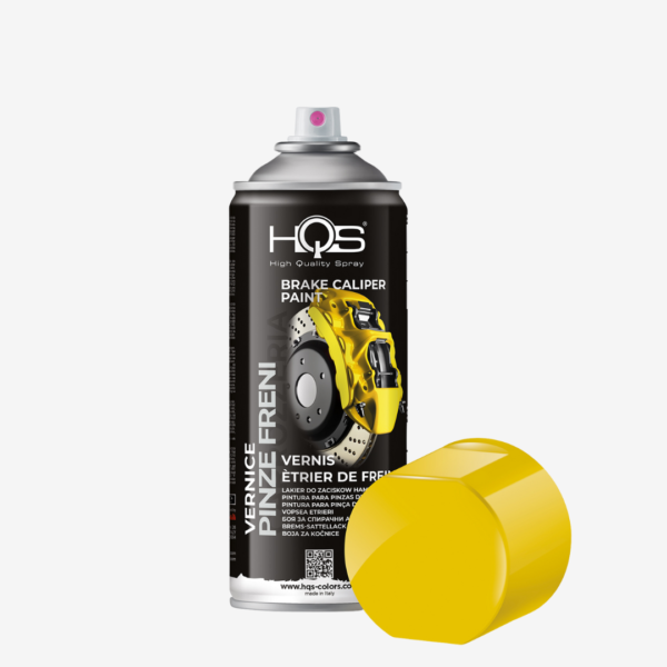 Farba na brzdové strmene, zn. HQS (žltá), 400ml