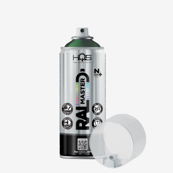 HQS RAL Master – RAL 6005, Akrylová farba v spreji, objem 400 ml