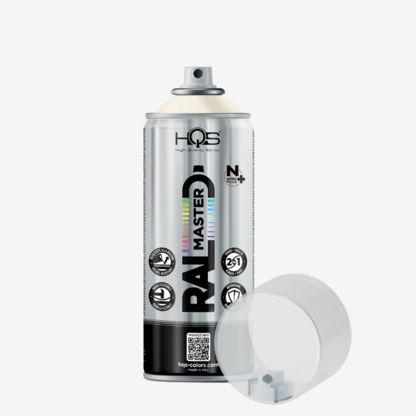 HQS RAL Master – RAL 9001, Akrylová farba v spreji, objem 400 ml