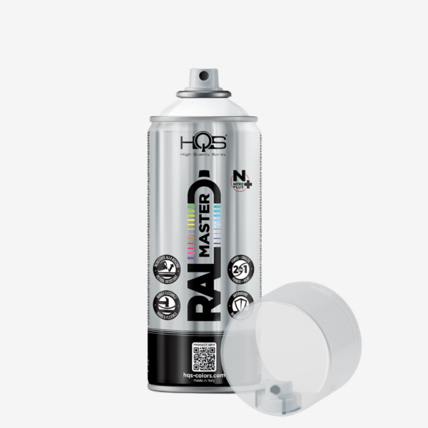 HQS RAL Master – RAL 9016, Akrylová farba v spreji, objem 400 ml