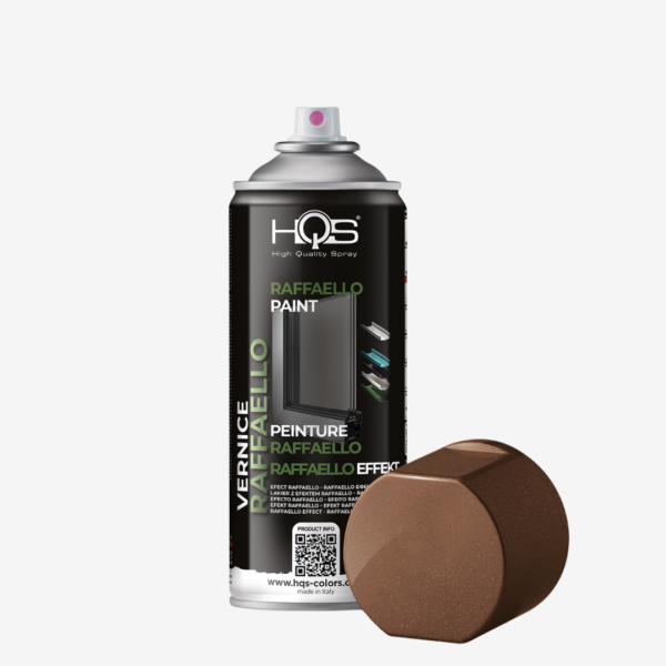 Špeciálna farba na okenné rámy a okenice - Raphael, zn. HQS (hnedá Raphael metalická), 400ml