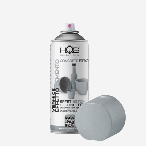 CONCRETE EFFECT - akrylová farba v spreji na báze rozpúšťadla s efektom betónu, zn. HQS, 400ml