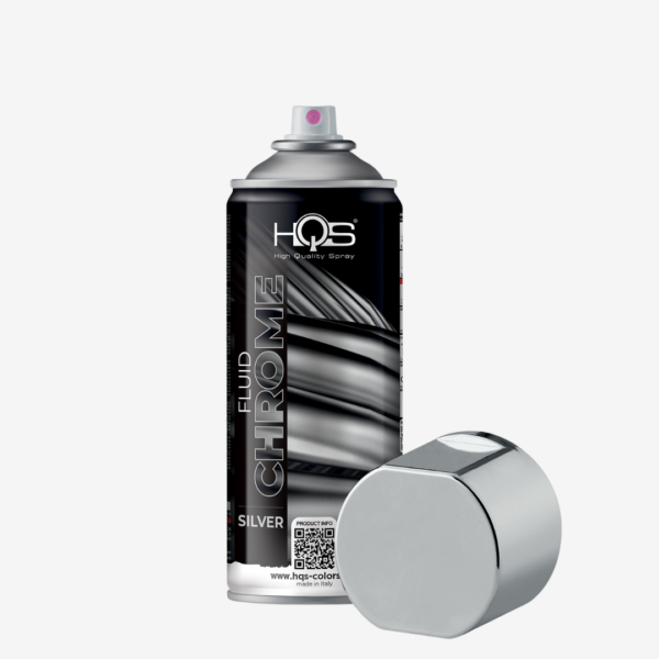 Farba FLUID CHROME - pololesklá extra jemná chrómová povrchová úprava, zn. HQS, 400ml
