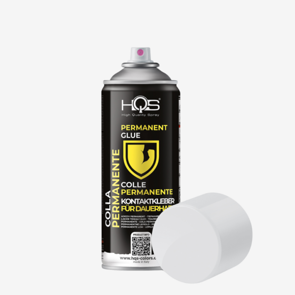 Permanentné lepidlo s vysokou priľnavosťou na univerzálne použitie, zn. HQS (transparentné), 400ml