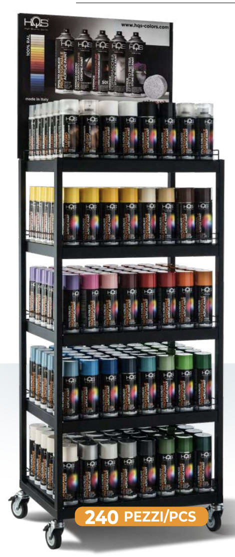 HQS výstavný stojan pre 240 produktov