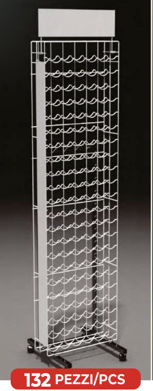 Regálový stojan HQS pre 132 produktov