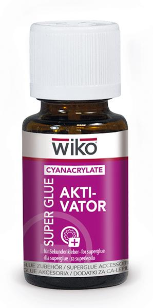 Aktivátor sekundových lepidiel SUPER GLUE ACTIVATOR, zn. WIKO, objem 15 ml s aplikátorom