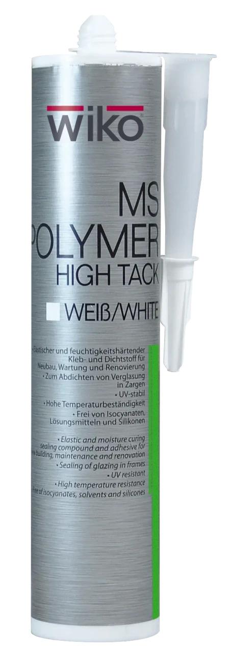 MS Polymér HIGH TACK biely, zn. WIKO, objem 290 ml