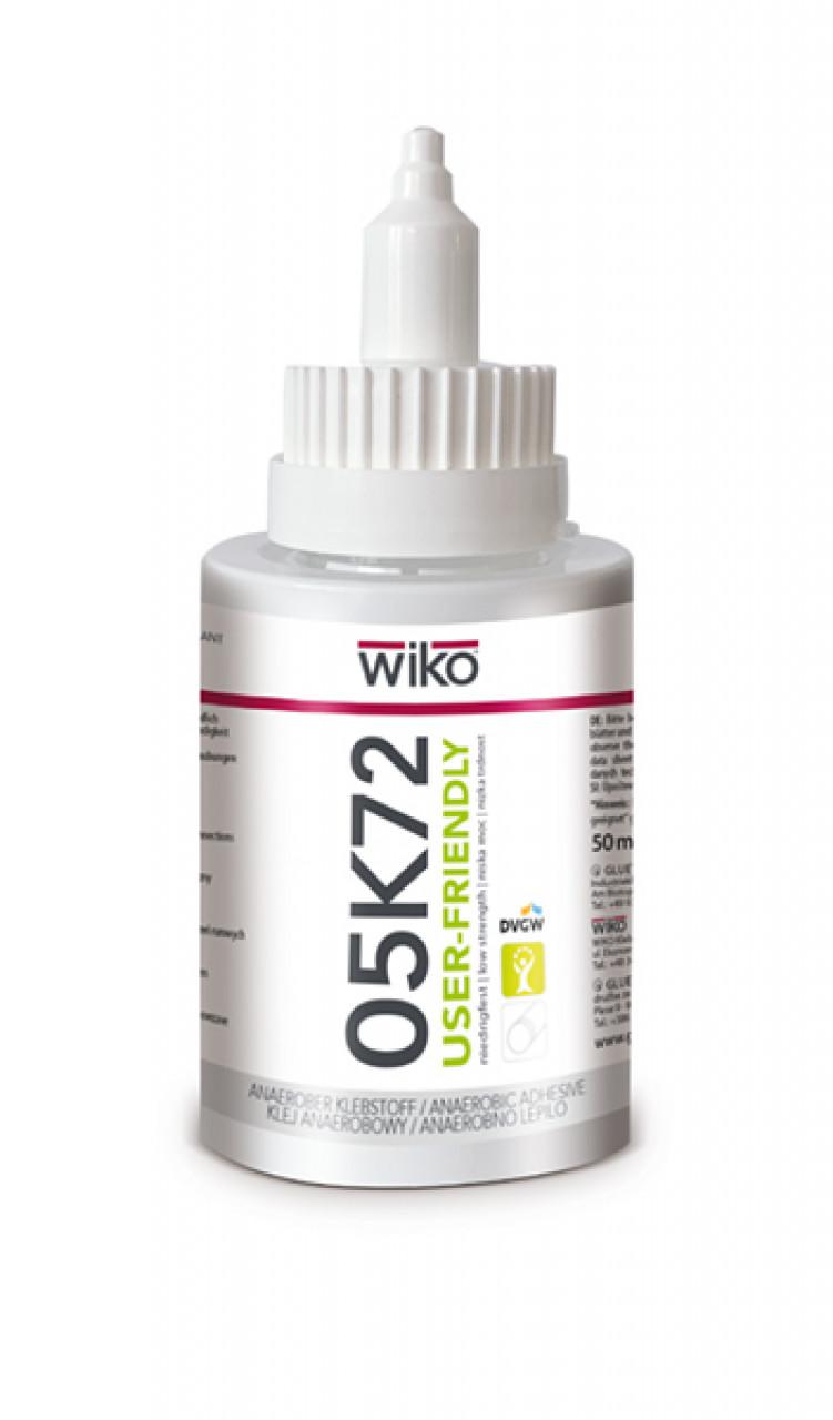 Anaeróbne zaistenie a hydraulické tesnenie 05K72UF, zn. WIKO, 50 ml