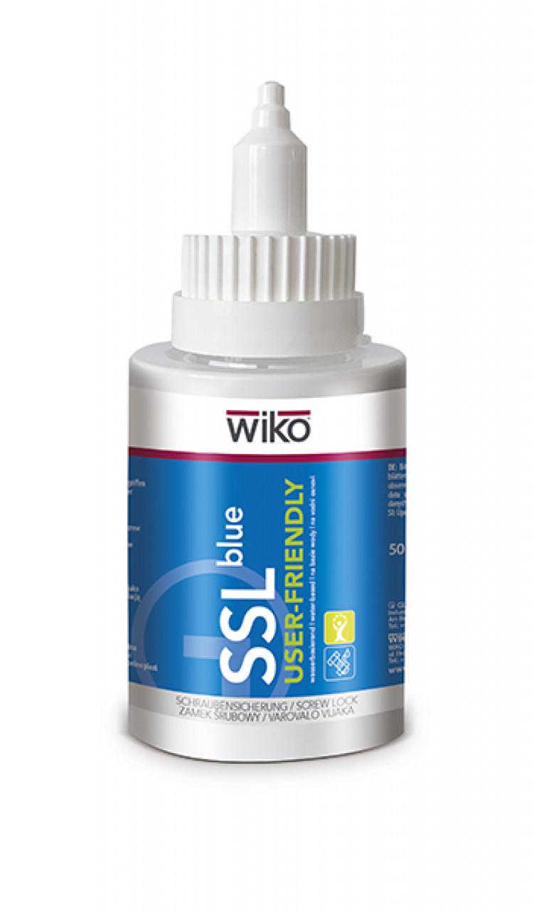 Ochranný lak na skrutky UF (MODRÝ), zn. WIKO, objem 50 ml
