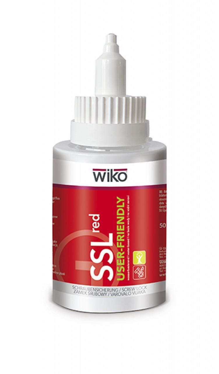 Ochranný lak na skrutky UF (ČERVENÝ), zn. WIKO, objem 50 ml