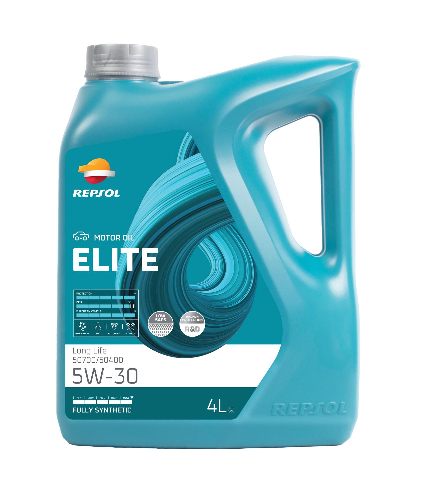 REPSOL ELITE LONG LIFE 50700/50400 5W-30 (4L)