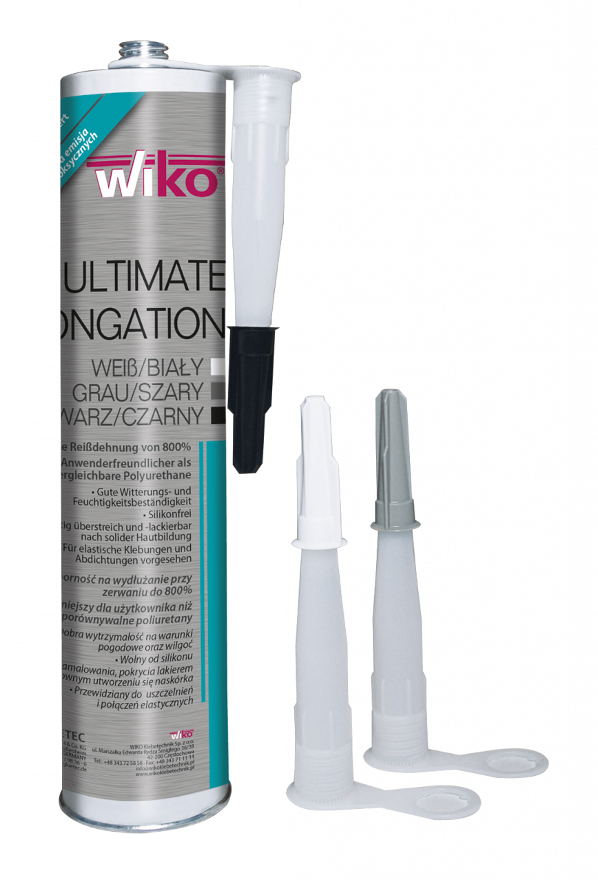 Polyuertánový tmel ULTIMATE ELONGATION sivý, zn. WIKO, objem 300ml