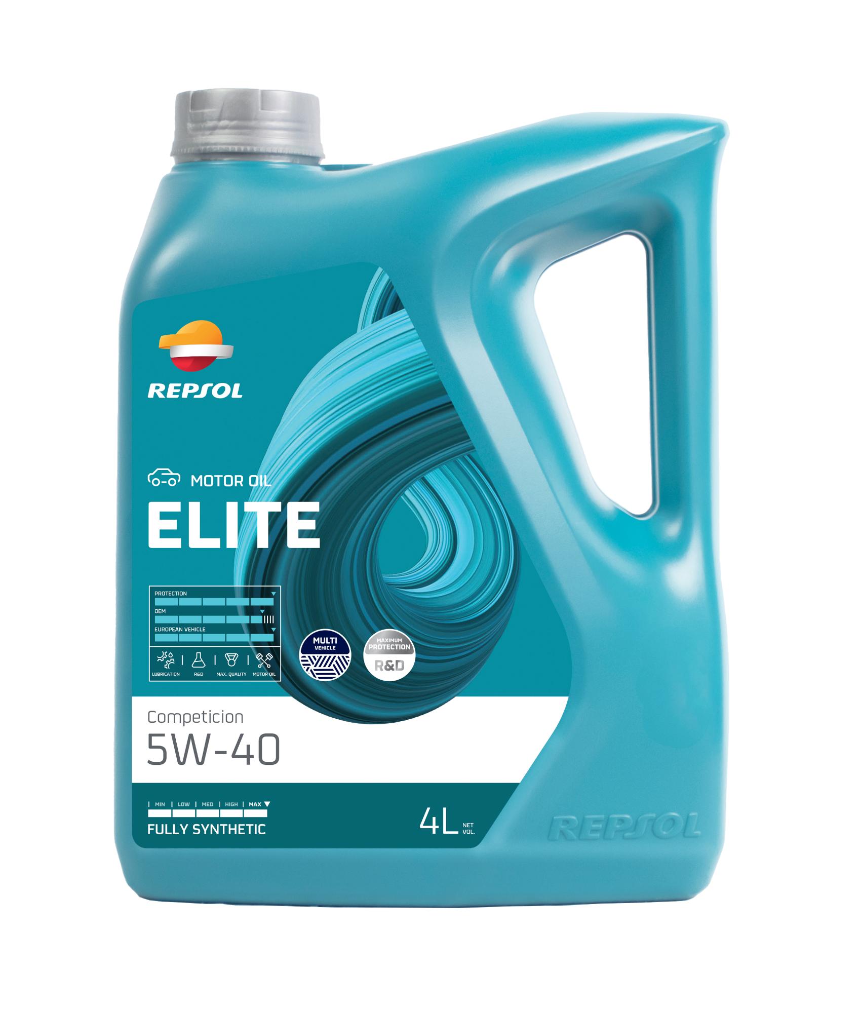 REPSOL ELITE COMPETICION 5W-40 (4L)