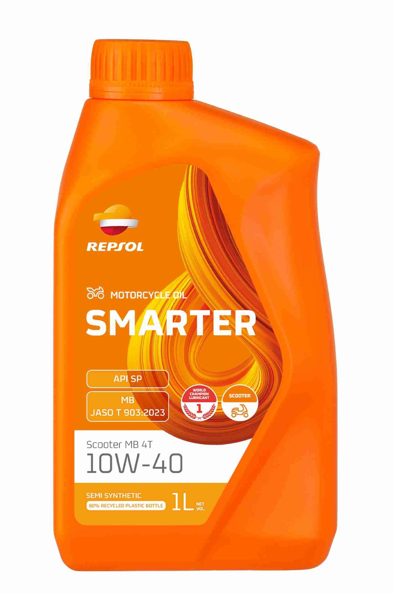 REPSOL SMARTER SCOOTER MB 4T 10W-40 (1L)